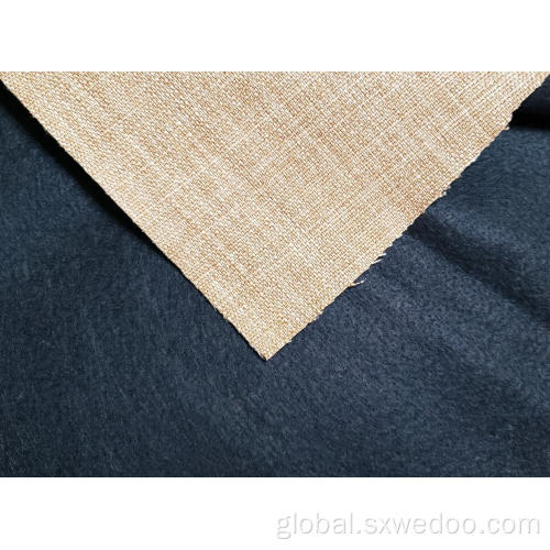 Linen Fabric Woven Polyester Doris Mat Linen Fabric for Sofa Manufactory